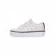 scarpa bassa donna nizza platform w x parley CLOUD WHITE/CLOUD WHITE/CORE BLACK