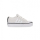 scarpa bassa donna nizza platform w x parley CLOUD WHITE/CLOUD WHITE/CORE BLACK