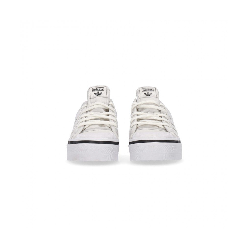 scarpa bassa donna nizza platform w x parley CLOUD WHITE/CLOUD WHITE/CORE BLACK