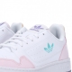 scarpa bassa ragazza ny 90 j CLOUD WHITE/LIGHT PURPLE/CLEAR PINK