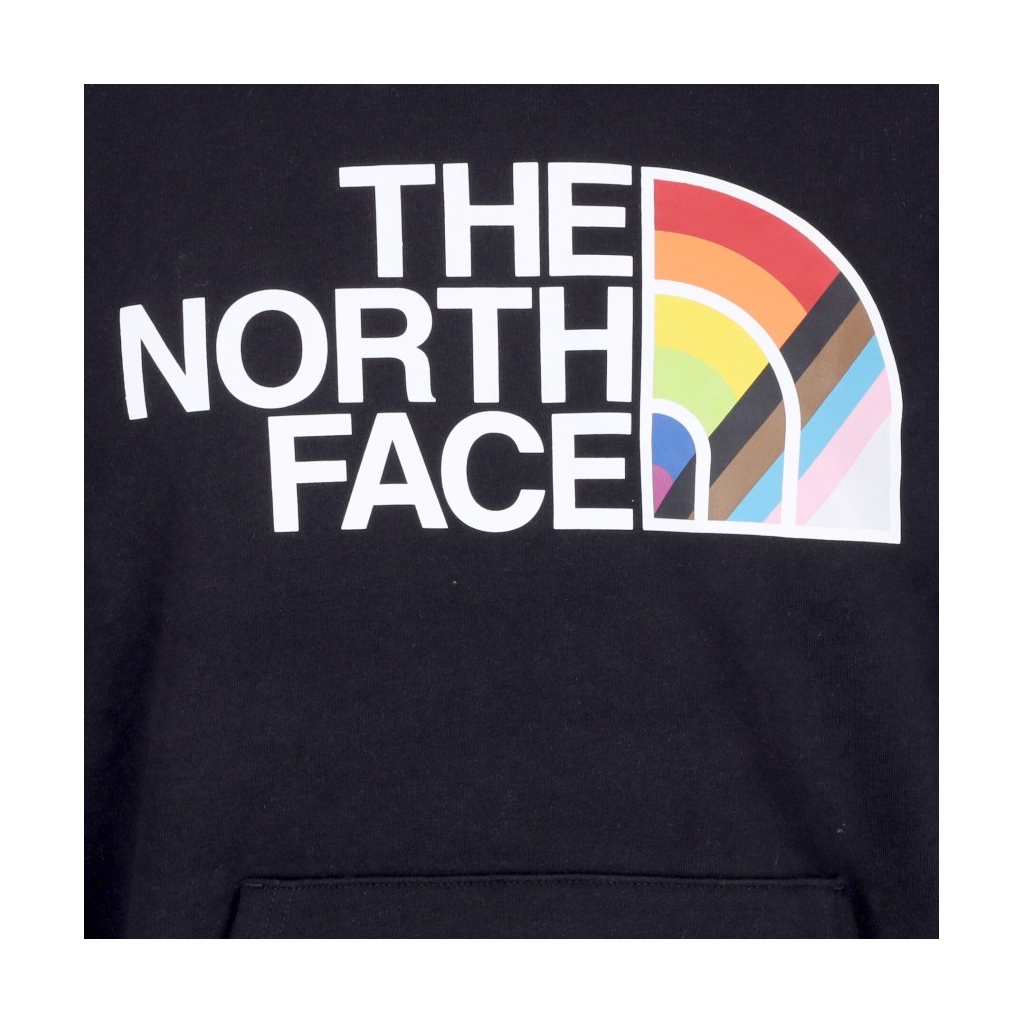 felpa cappuccio uomo pride pullover hoodie TNF BLACK