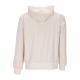 felpa cappuccio donna w hooded marfa sweat CALICO GARMENT DYED