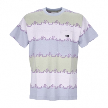 maglietta uomo receptor jacquard pocket tee OPAL MULTI