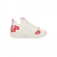 scarpa bassa donna disruptor labels wmn MARSHMALLOW/FILA RED