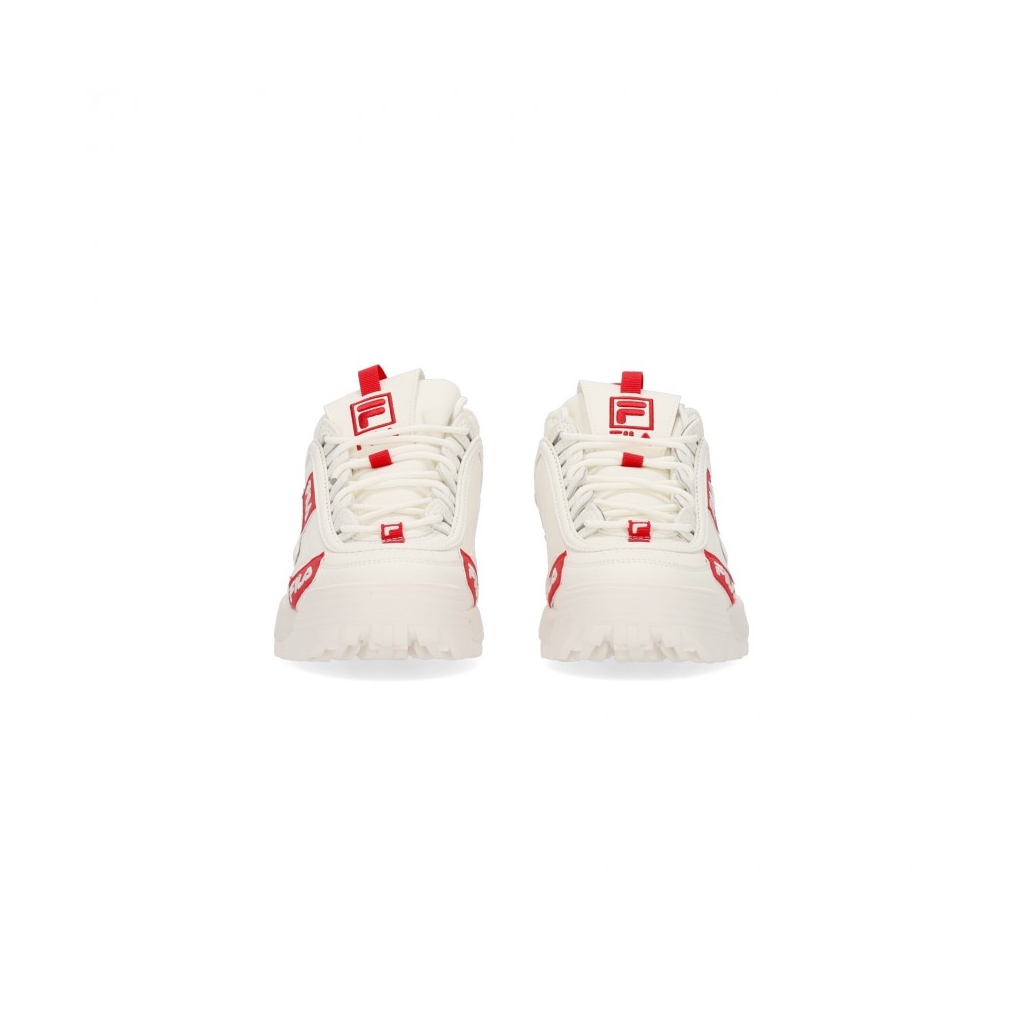 scarpa bassa donna disruptor labels wmn MARSHMALLOW/FILA RED