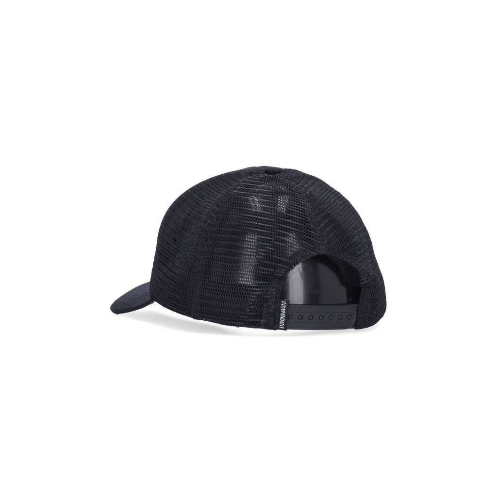 cappellino visiera curva uomo sfg span meshback BLACK/BLACK