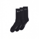 calza media uomo signature socks BLACK