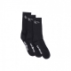 calza media uomo signature socks BLACK