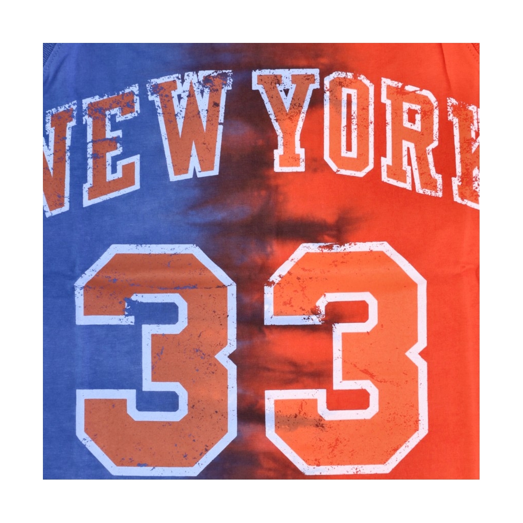 canotta uomo nba vertical tie dye tank hardwood classics no 33 patrick ewing neykni ORIGINAL TEAM COLORS