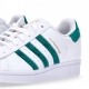 scarpa bassa uomo superstar CLOUD WHITE/CLOUD WHITE/GOLD METALLIC