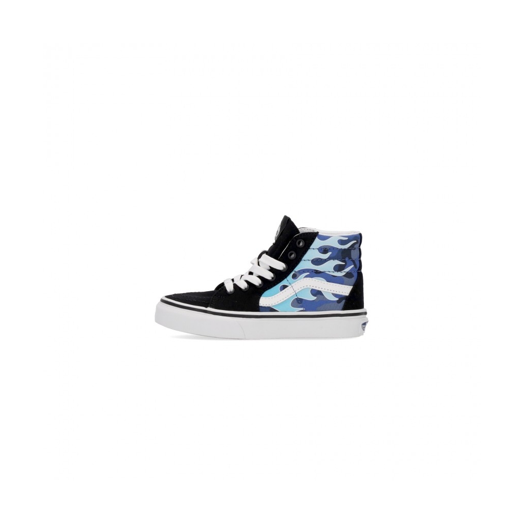 scarpa alta bambino sk8-hi camo flame BLUE/ICE CAMO