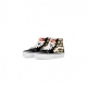 scarpa alta bambino sk8-hi flame logo repeat BLACK/FLAMING VANS