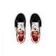 scarpa alta bambino sk8-hi flame logo repeat BLACK/FLAMING VANS