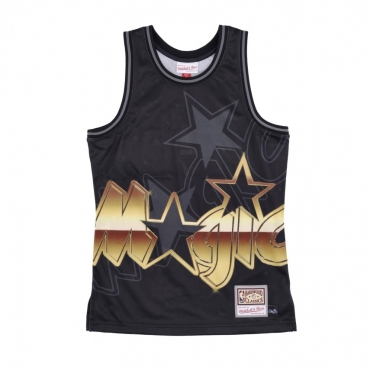 canotta tipo basket uomo nba big face 40 fashion tank hardwood classics orlmag BLACK/ORIGINAL TEAM COLORS