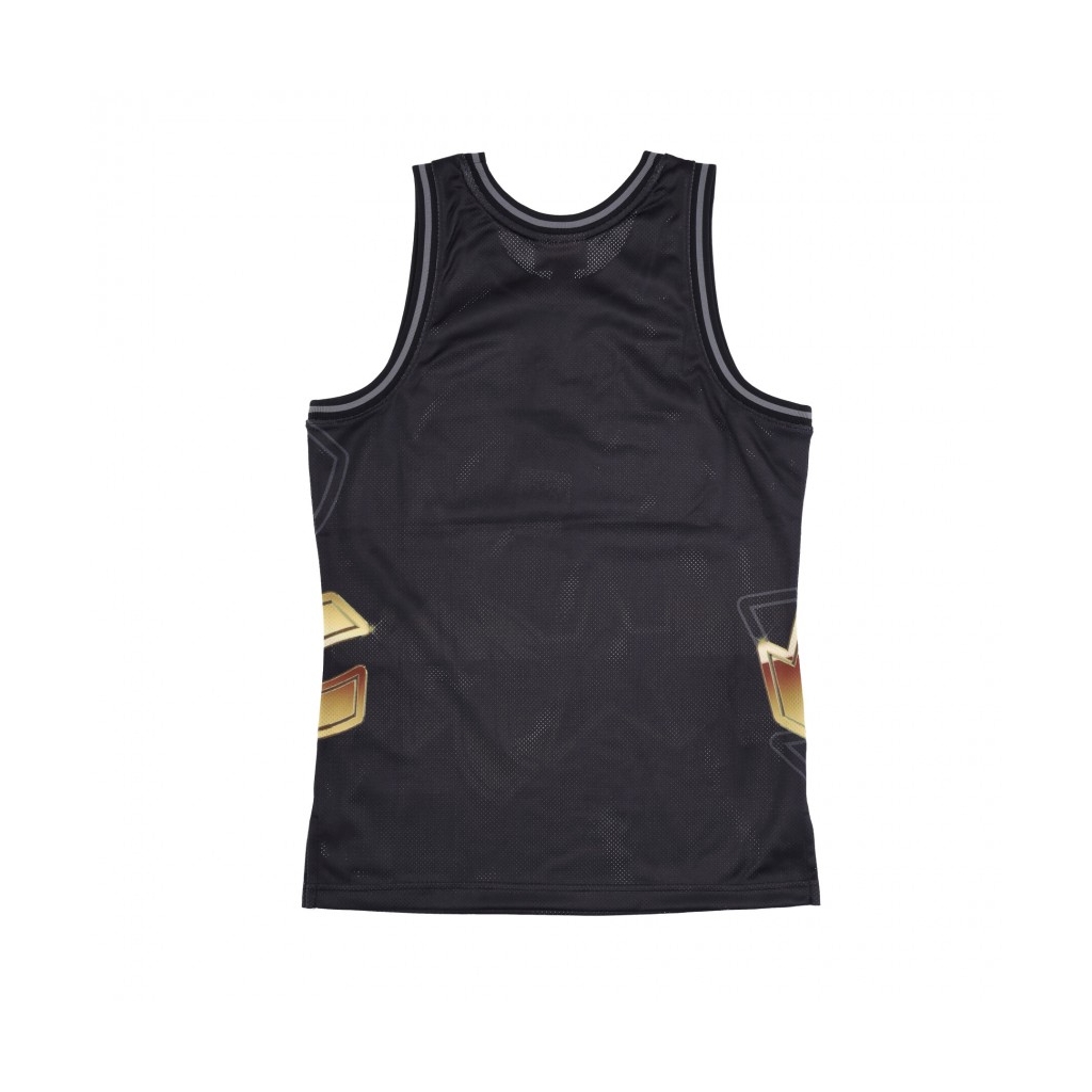 canotta tipo basket uomo nba big face 40 fashion tank hardwood classics orlmag BLACK/ORIGINAL TEAM COLORS