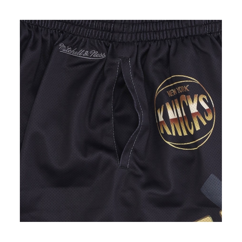 pantaloncino tipo basket uomo nba big face 40 fashion short hardwood classics neykni BLACK/ORIGINAL TEAM COLORS