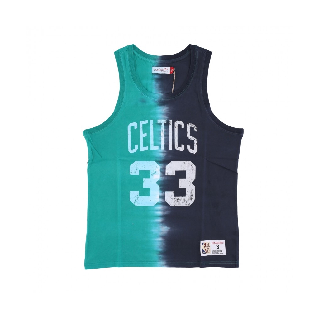 canotta uomo nba vertical tie dye tank hardwood classics no 33 larry bird boscel ORIGINAL TEAM COLORS