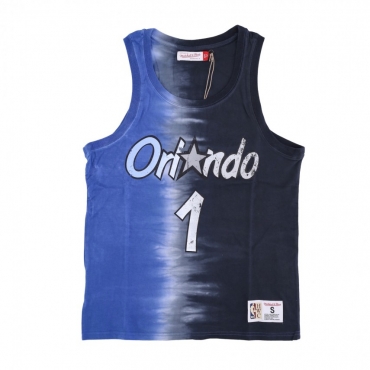 canotta uomo nba vertical tie dye tank hardwood classics no 32 shaquille oneal orlmag ORIGINAL TEAM COLORS