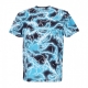 maglietta uomo nikola embroidered tee BLACK/BLUE