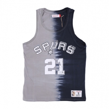 canotta uomo nba vertical tie dye tank hardwood classics no 21 tim duncan saaspu ORIGINAL TEAM COLORS