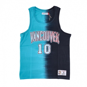 canotta uomo nba vertical tie dye tank hardwood classics no 10 mike bibby vangri ORIGINAL TEAM COLORS