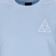 maglietta uomo essentials triple triangle tee LIGHT BLUE