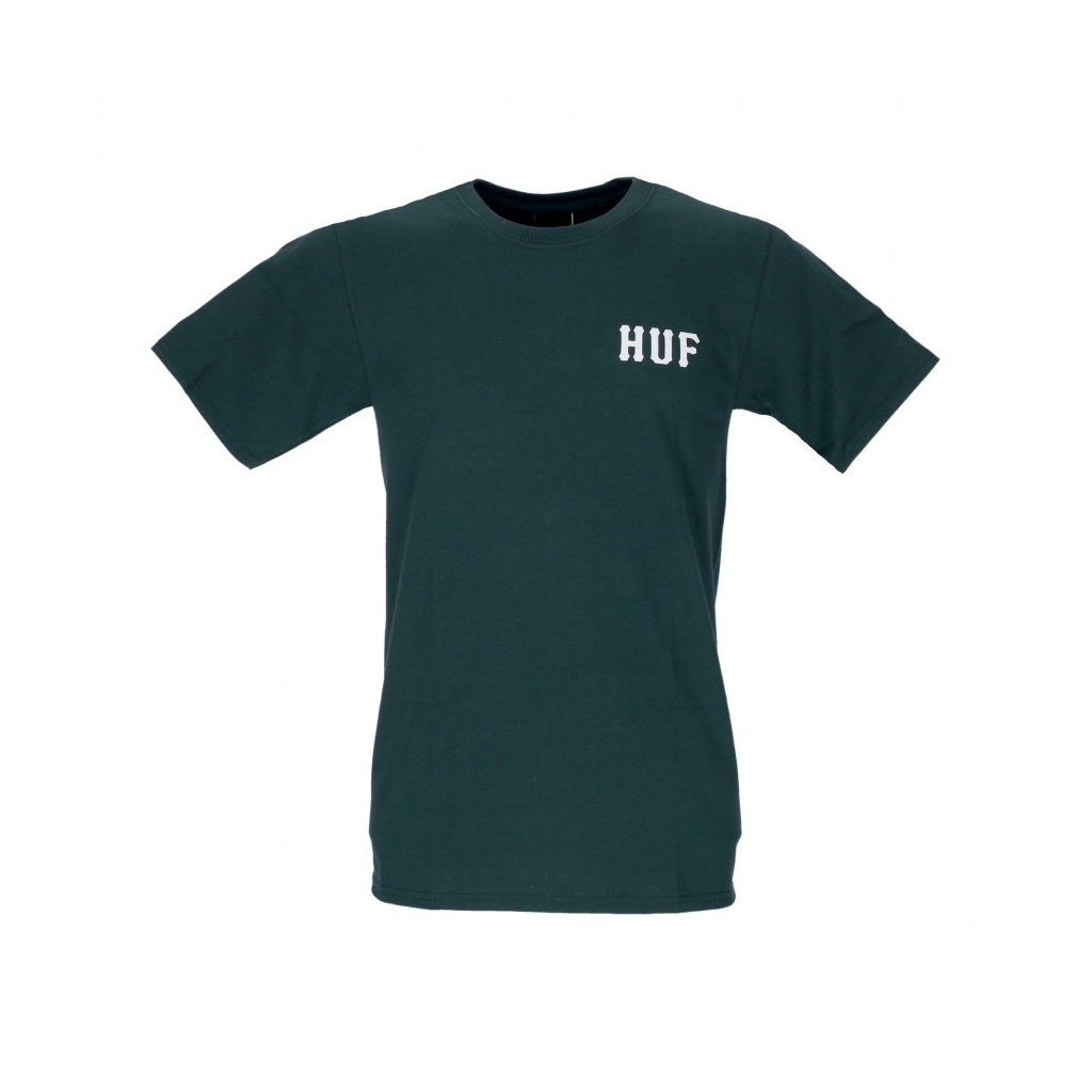 maglietta uomo essentials classic h tee FOREST GREEN