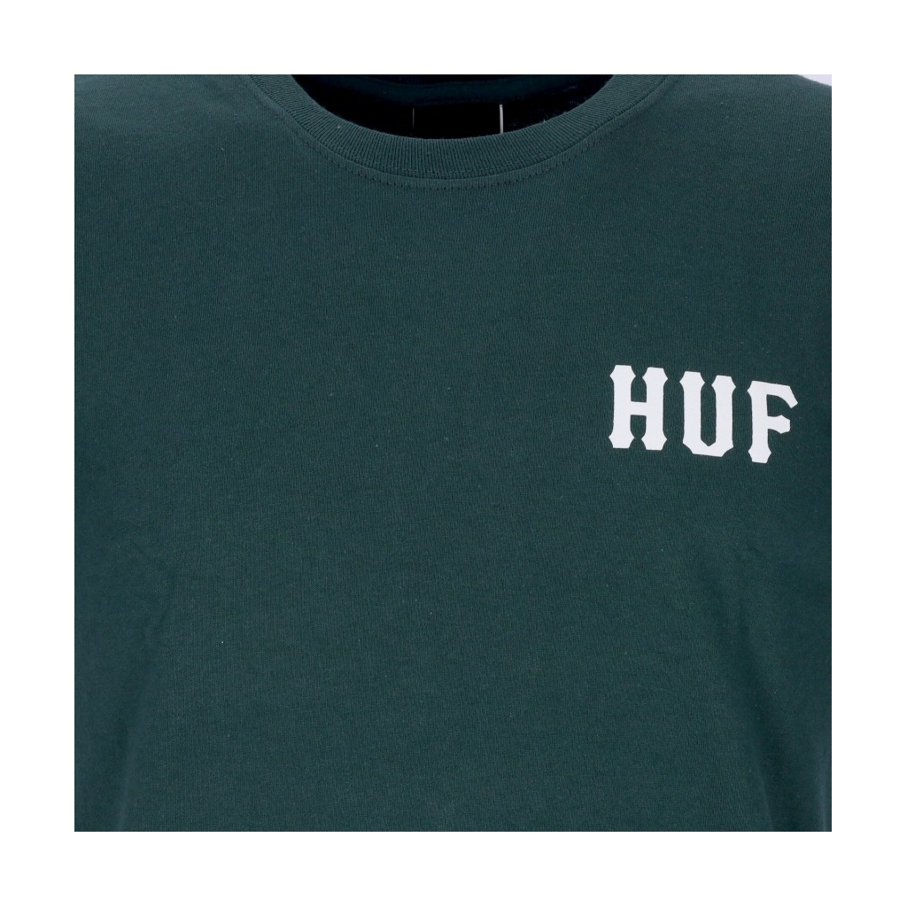 maglietta uomo essentials classic h tee FOREST GREEN