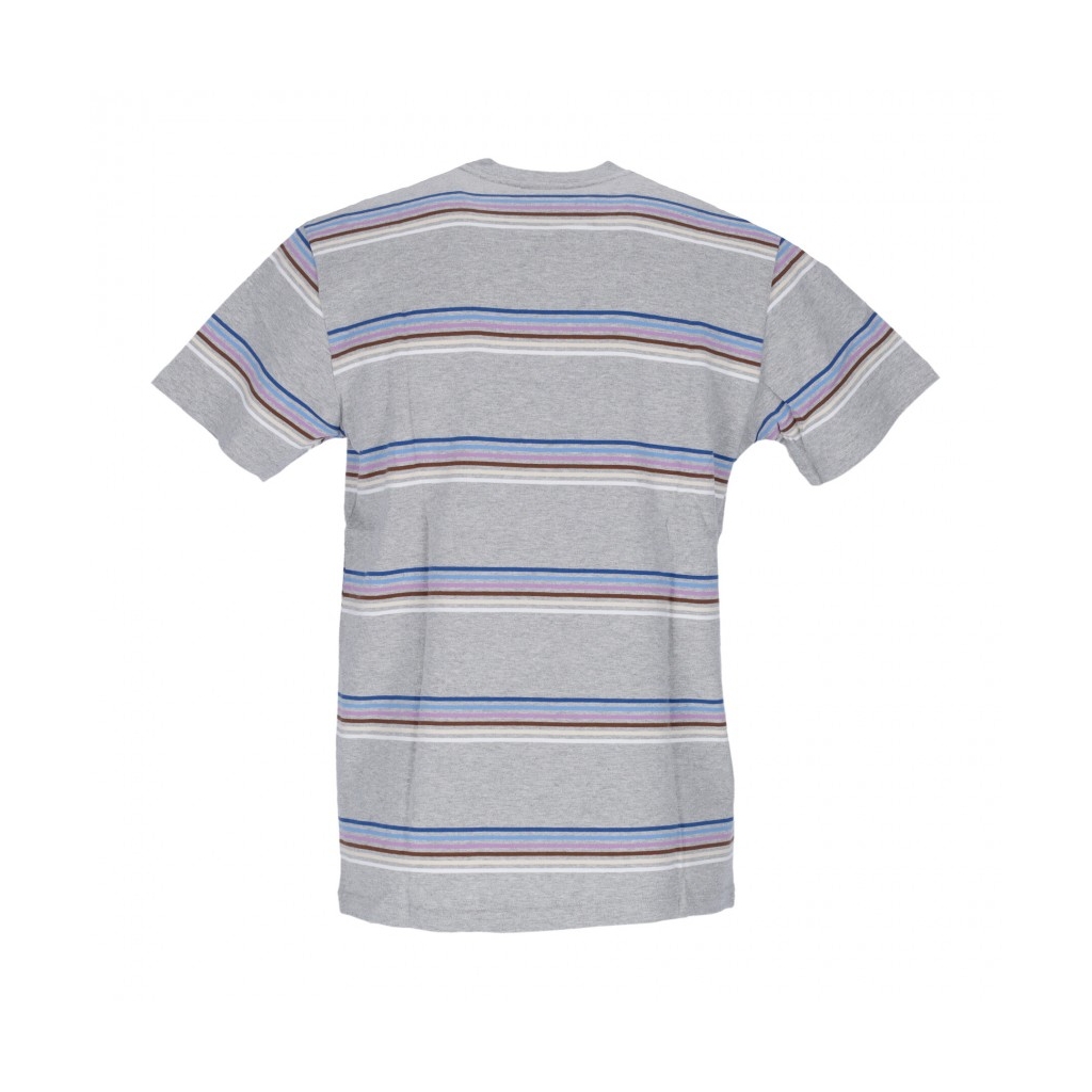 maglietta uomo bolinas stripe pocket tee GREY HEATHER