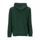 felpa cappuccio uomo bayview p/o hoodie x thrasher FOREST GREEN