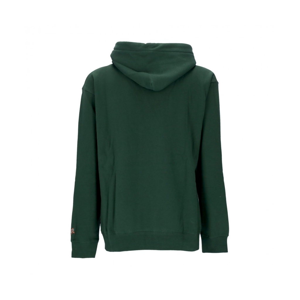 felpa cappuccio uomo bayview p/o hoodie x thrasher FOREST GREEN