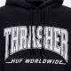 felpa cappuccio uomo bayview p/o hoodie x thrasher BLACK