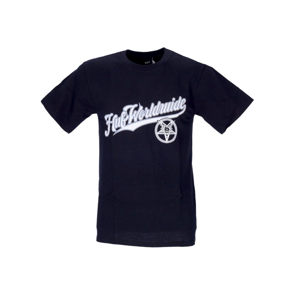 maglietta uomo portola tee x thrasher BLACK