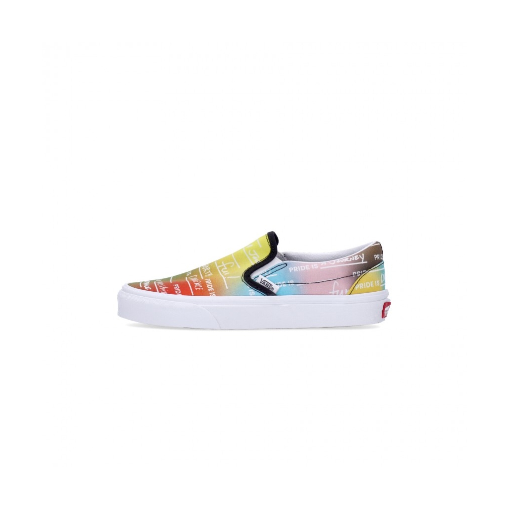 scarpa bassa uomo classic slip on pride RAINBOW/TRUE WHITE