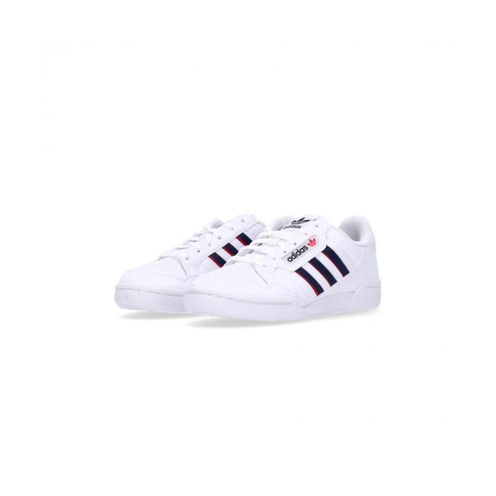 scarpa bassa ragazzo continental 80 stripes j CLOUD WHITE/COLLEGIATE NAVY/VIVID RED