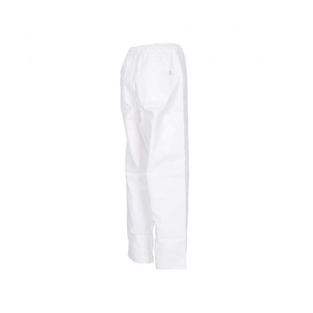 pantalone lungo uomo huf leisure skate pant WHITE