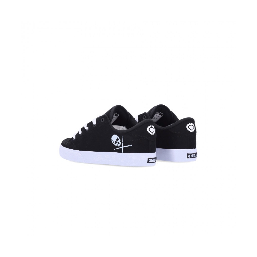 scarpe skate uomo buckler sk BLACK/WHITE