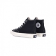 scarpa alta uomo chuck 70 hi canvas ltd BLACK DOUBLE FOXING