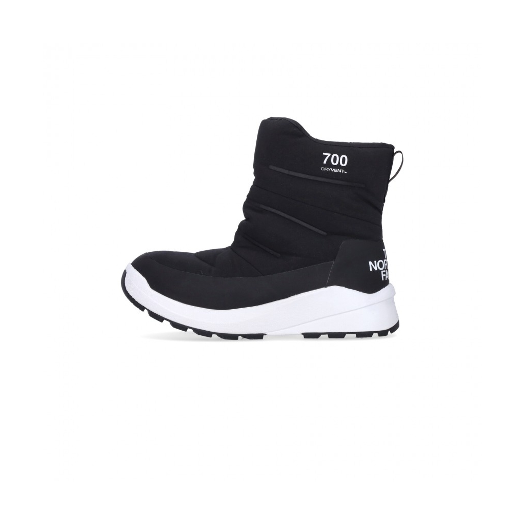 scarponcino alto uomo nuptse ii bootie wp BLACK/WHITE