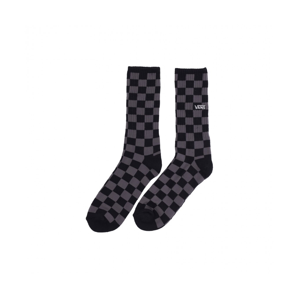 calza media uomo checkerboard crew ii BLACK/CHARCOAL