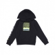 felpa cappuccio bambino maze hoodie BLACK