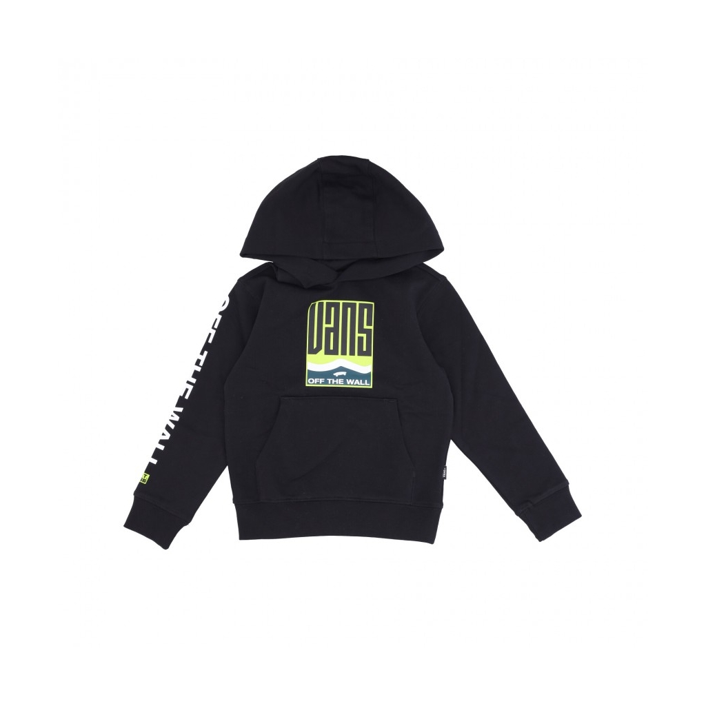 felpa cappuccio bambino maze hoodie BLACK