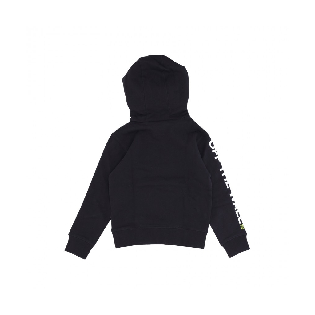 felpa cappuccio bambino maze hoodie BLACK