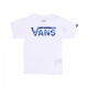 maglietta bambino vans classic logo WHITE/TRUE BLUE