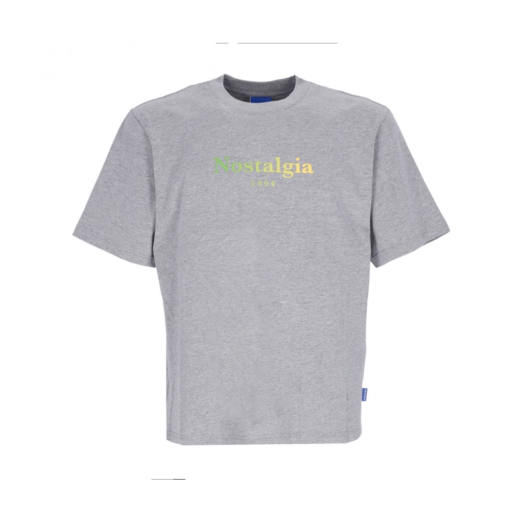 maglietta uomo gradient tee x nostalgia HEATHER GREY