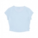 maglietta corta donna cropped tee ALMOST BLUE