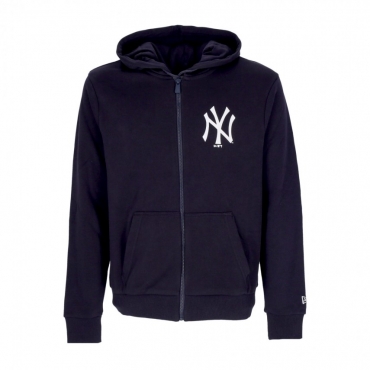 New York Yankees MLB League Essential Navy Full-Zip Hoodie