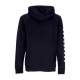 felpa cappuccio uomo versa standard hoodie BLACK/CHECKERBOARD