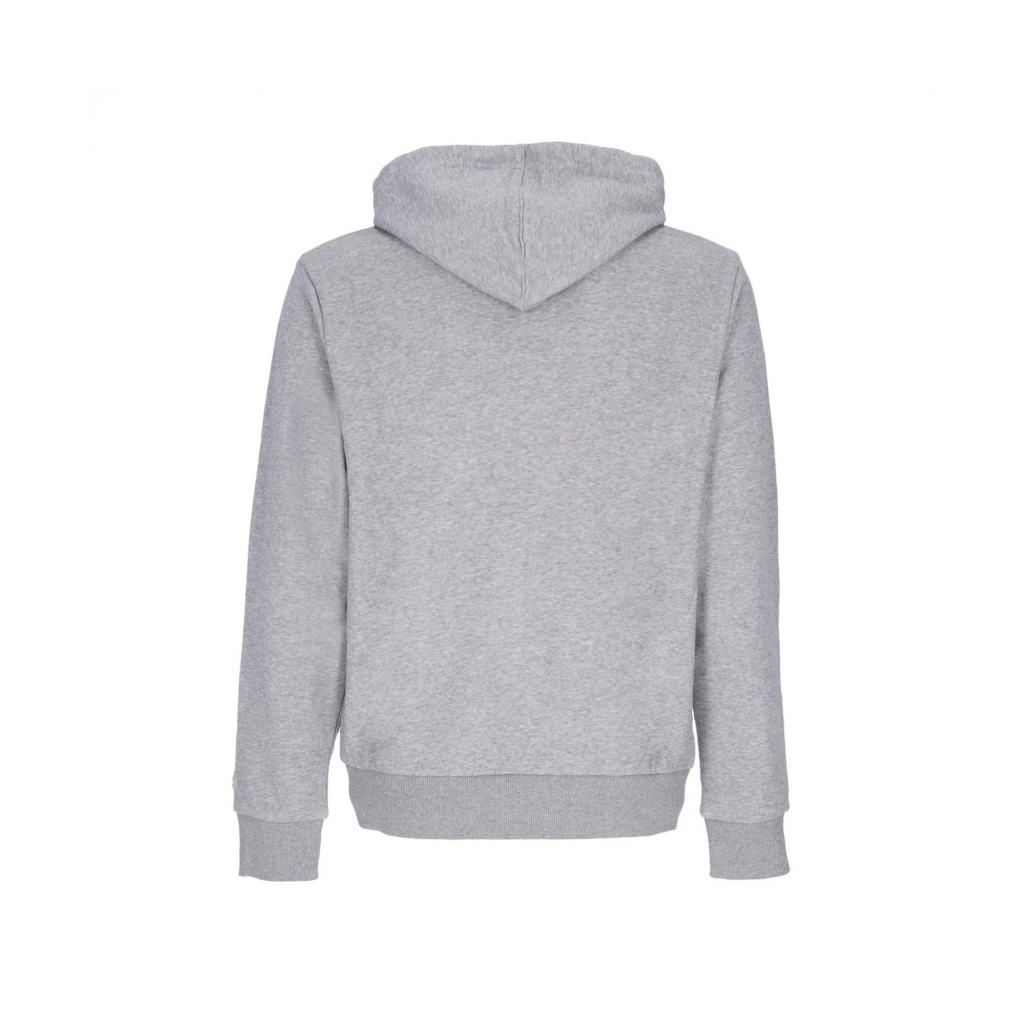 felpa cappuccio zip uomo mlb league essential fz neyyan HEATHER GRAPHITE/WHITE