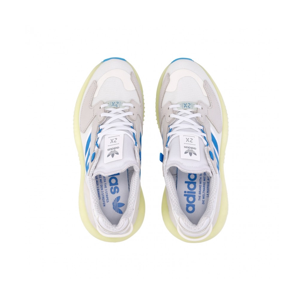 scarpa bassa uomo zx 5k boost CLOUD WHITE/BLUE RUSH/OFF WHITE